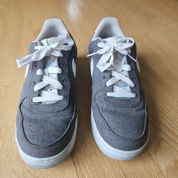 Nike Air Force 1 Low Recycled Canvas Men’s Size 10 Iron Grey‎ CN0866-002, EUC - Picture 3 of 8